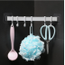 2XMultifunction Kitchen Storage Hook Cupboard 6 Hook Home Organizer Storage Rack